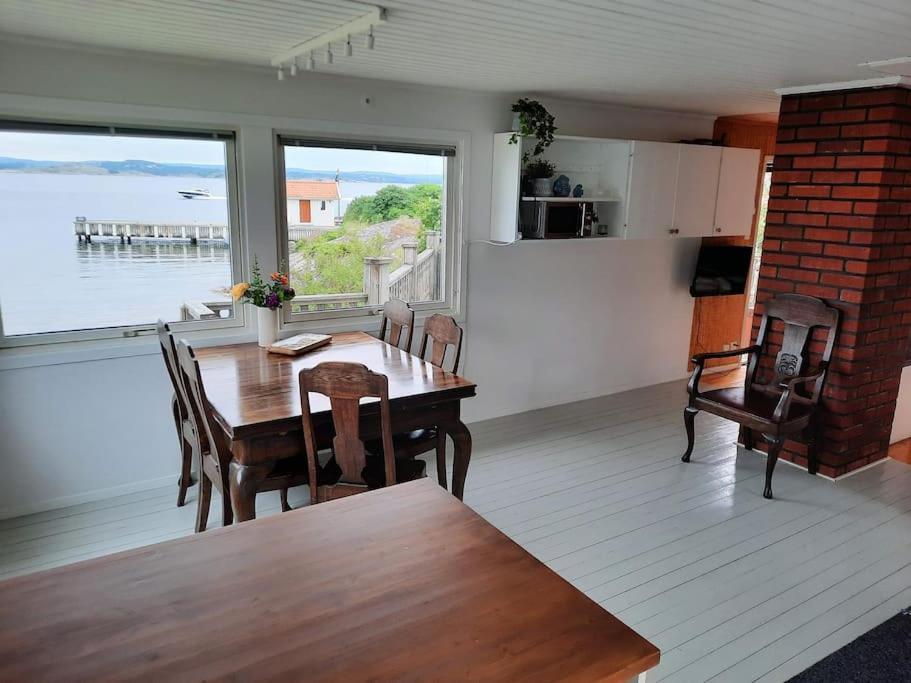 Cabin At The Sea Close To Public Beach With A Jumpingtower Hoviksnas 外观 照片