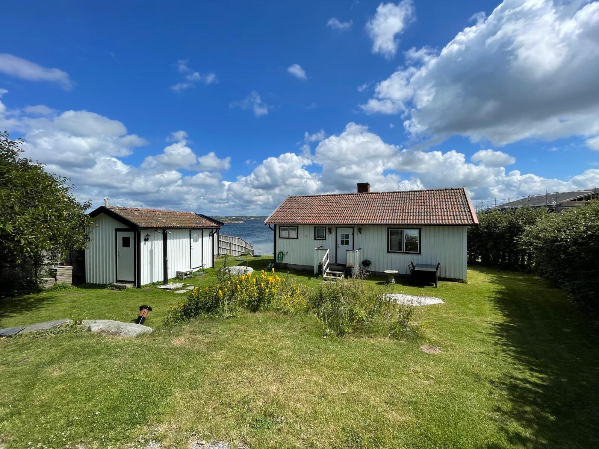 Cabin At The Sea Close To Public Beach With A Jumpingtower Hoviksnas 外观 照片